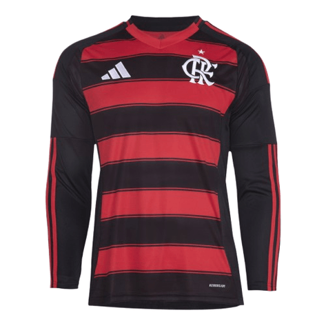 Camisa Flamengo Manga Longa 2025/26 Home